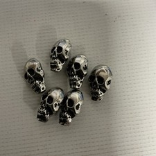 Tandy Leather   Skull   Concho Pkg Of 6