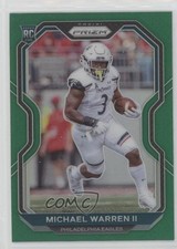 2020 Panini Prizm Rookie Green Prizm Michael Warren II #345 bn5