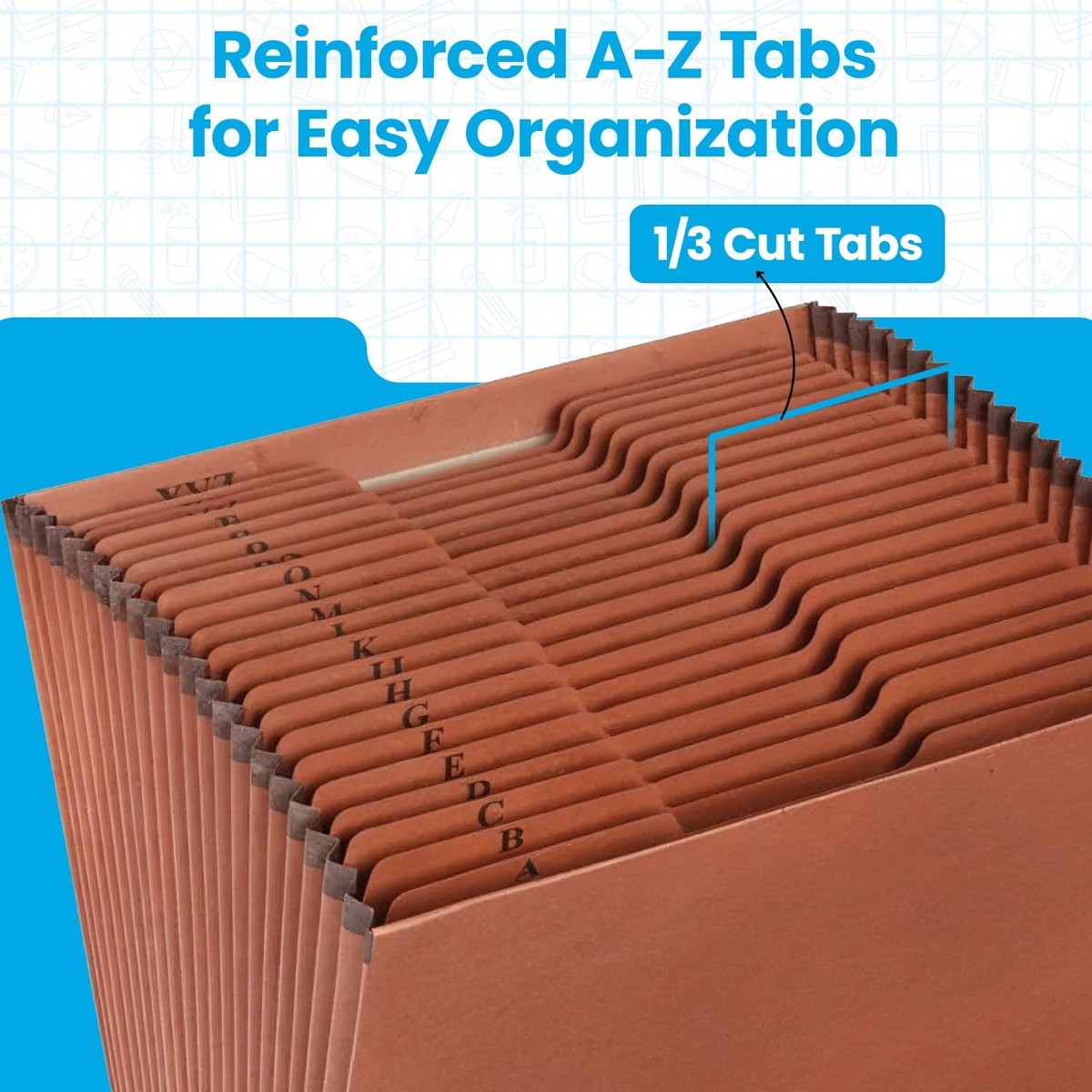 Globe-Weis Pendaflex Heavy Duty Expanding File, File Organizer