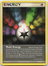 Multi Energy 89/106 Rare Emerald Pokemon NM