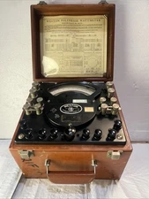 1955 Weston AC DC Polyphase Wattmeter Model 329 Form 3