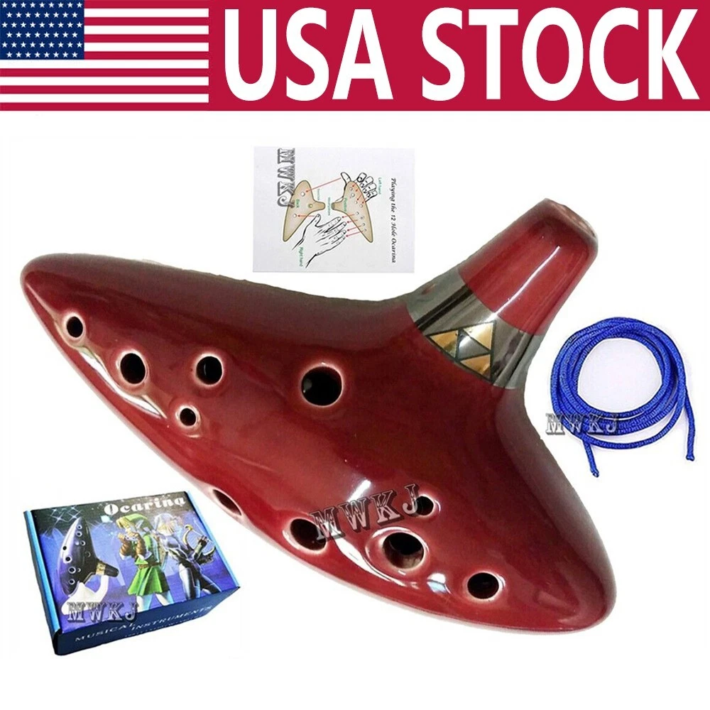 Muestra anunciar té Sale! Red Brown 12 Hole Zelda Ocarina Ceramic Alto C Flute W/ Box X-mas Gift | eBay Muestra anunciar té Sale! Red Brown 12 Hole Zelda Ocarina Ceramic Alto C Flute W/ Box X-mas Gift | eBay