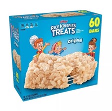Rice Krispies Treats Bars Marshmallow 0.78 oz. 40 Units In Box Classic Size