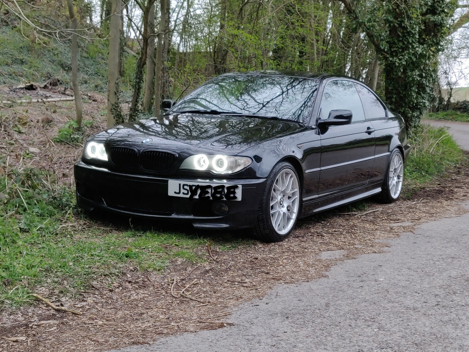 Fits BMW E46 Cotton Angel Eyes LED SMD White 2Door Coupe/Convertible