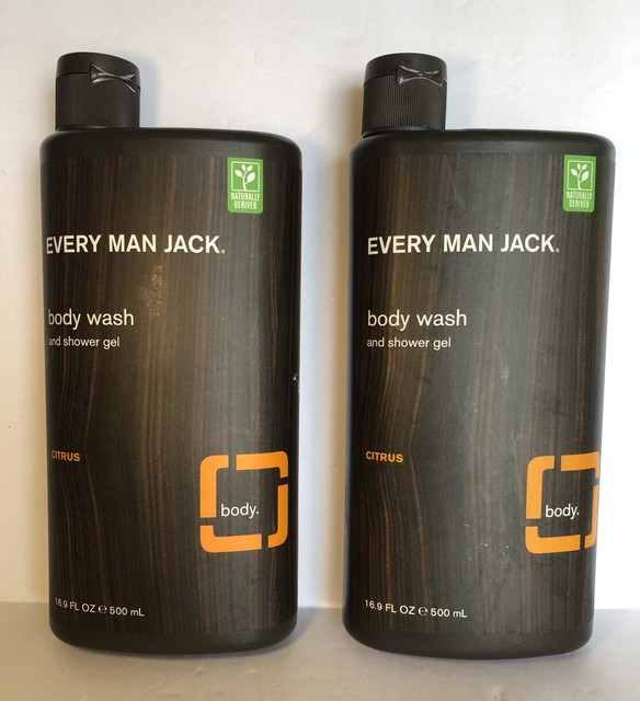 every man jack citrus body wash