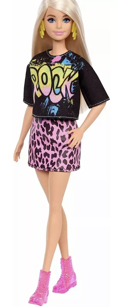 Boneca Barbie Fashionista 155 Grb47 Mattel Original 2021