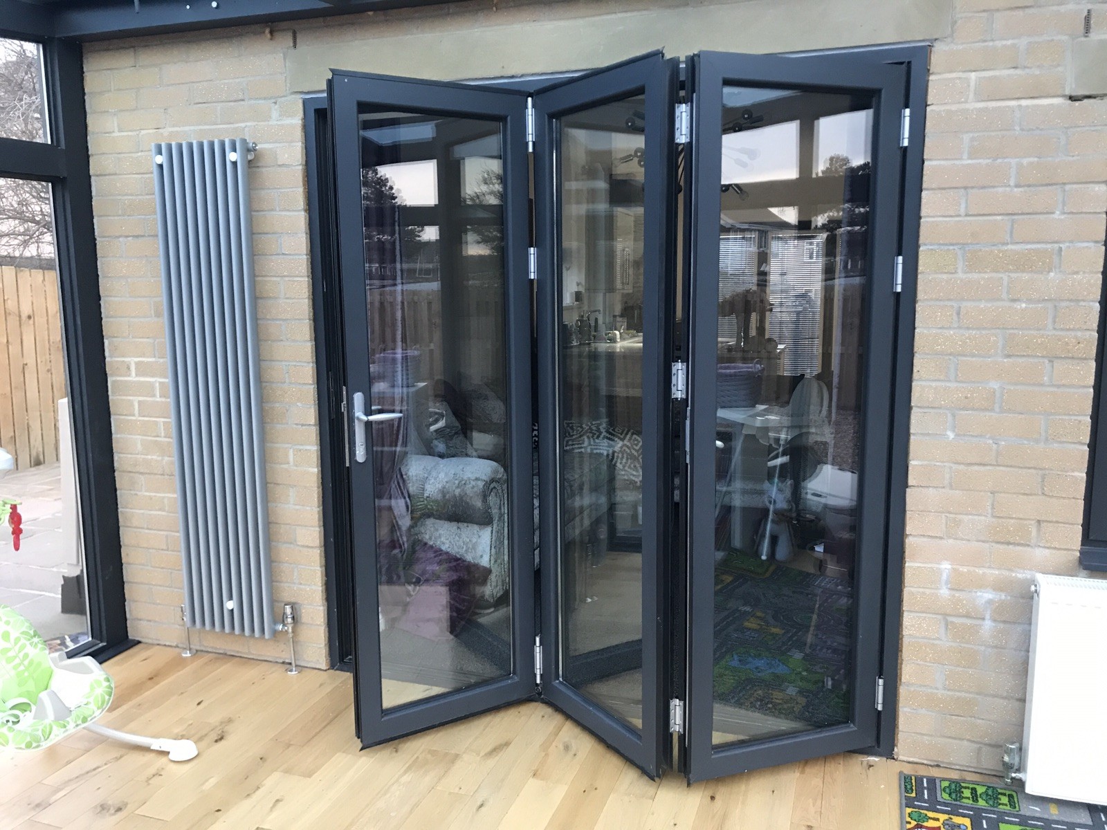 5 Metre Aluminium Bifold Door 6 Metre Also Available 4 Metre In Stock