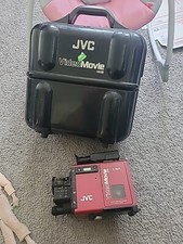 JVC GR-C7U VHS-C Video Movie Camcorder Bundle Back To The Future Parts Only