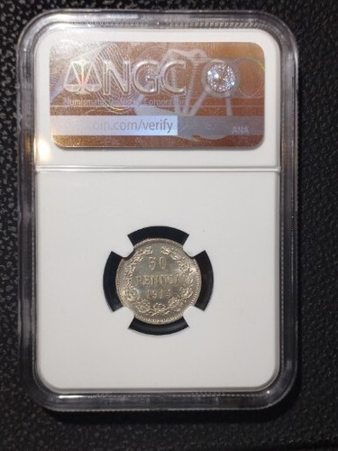 Finland 1914 S 50 Pennia NGC MS65 UNC - Picture 5 of 6
