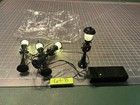 O Scale Train Layout 6" Tall Battery Powered Street Lamps w/Wreathes Works Lot B