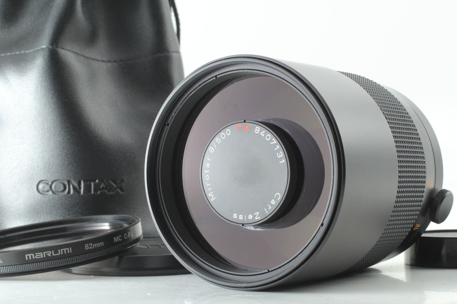 CLA'd Contax Carl Zeiss Mirotar 500mm f8 T C/Y Mint Japan Case
