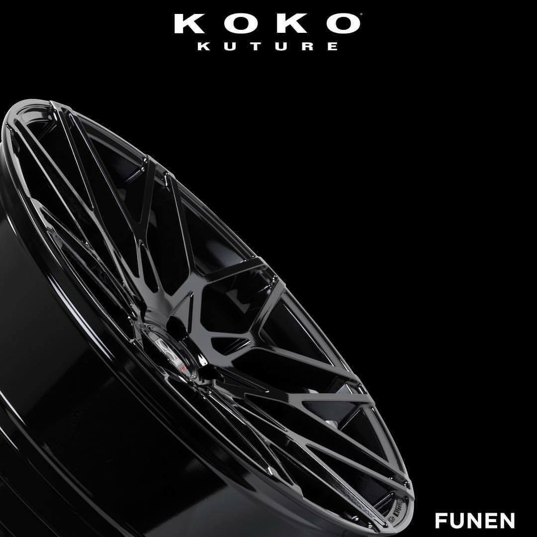 20'' GIOVANNA KOKO KUTURE FUNNEN WHEELS TIRES GLOSS BLACK BMW 5 6