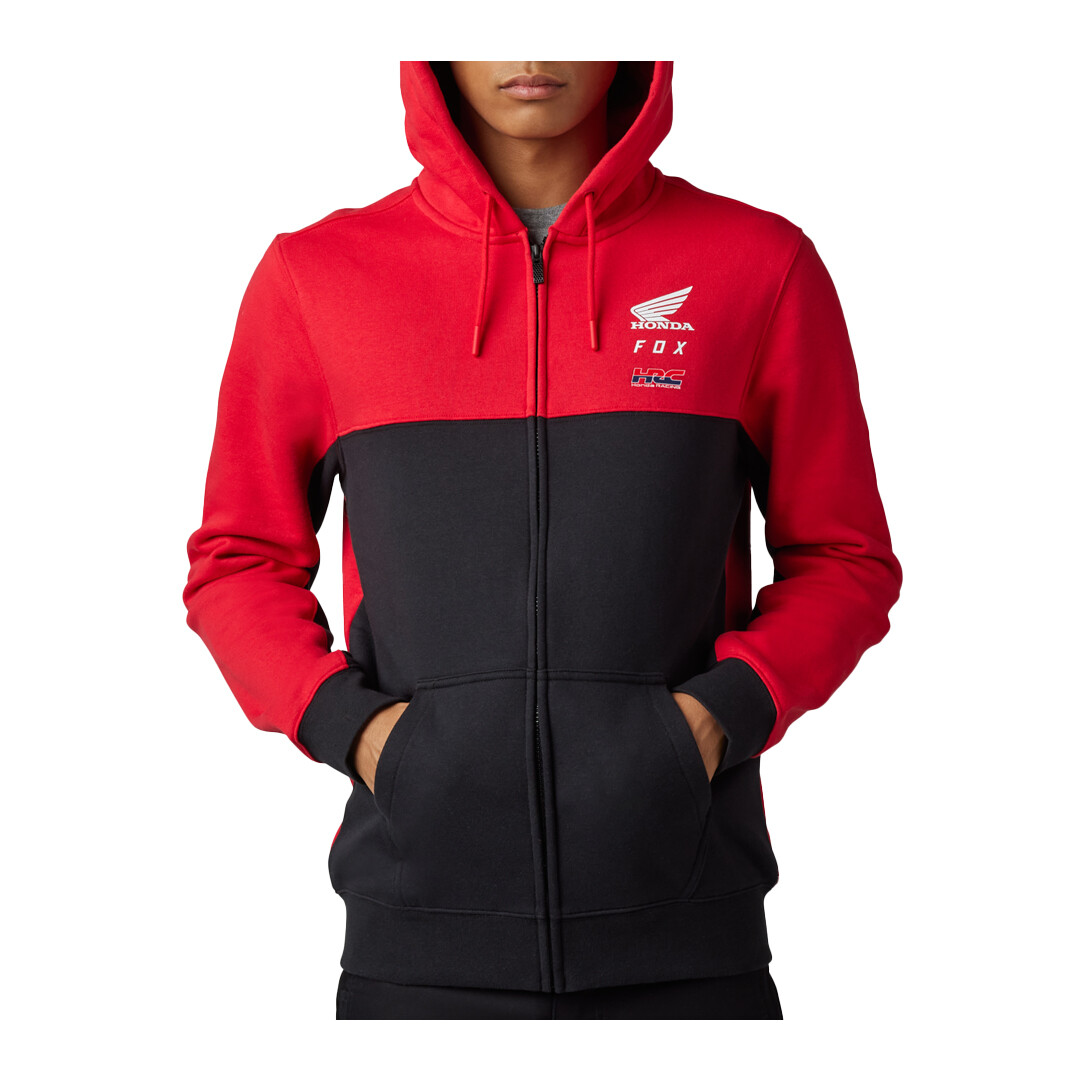 ウェア Red Bull x HONDA x fragment designHOODIE Fox Racing x Honda Zip Up Fleece Hoodie (Flame Red) Jacket