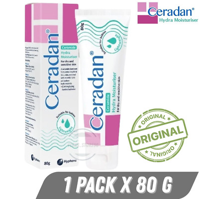 CERADAN Cream Ceramide Dominant Skin Barrier Repair Cream (1 Pack x 80g)
