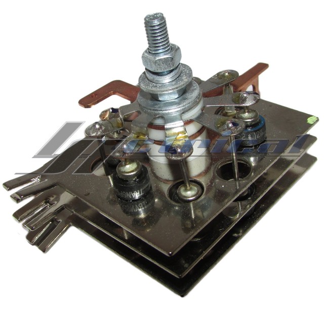NEW ALTERNATOR RECTIFIER FOR LUCAS FORD LAND ROVER LTI MASSEY FERGUSON