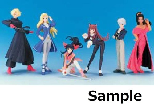 Sakura Wars Figur Mini Puppe Lot 6 Set Retro Anime Spiel Bandai Japan M613 2 - Bild 9 von 14