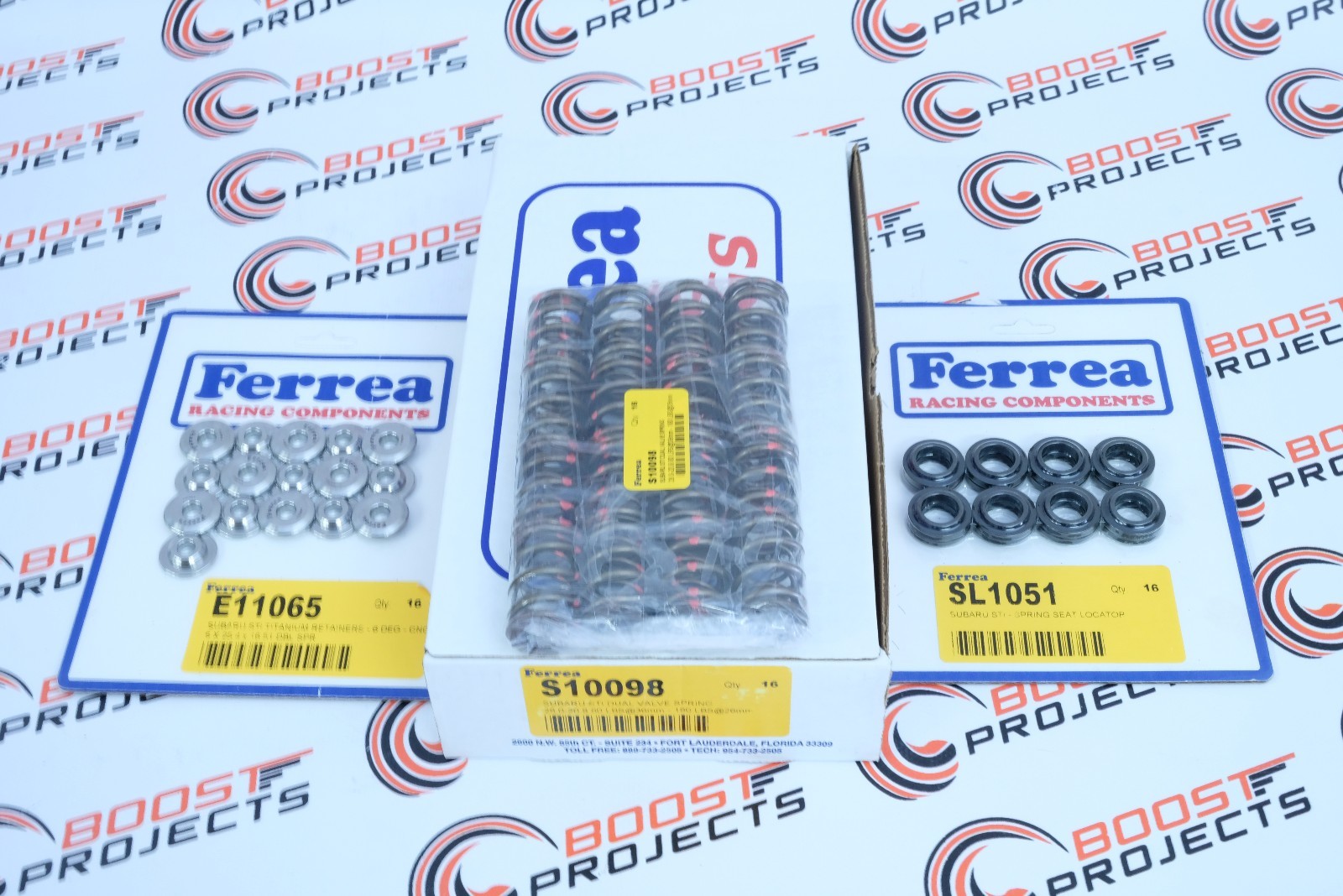 Ferrea Dual Valve Springs&Titanium Retainers For 04UP Subaru WRX STi