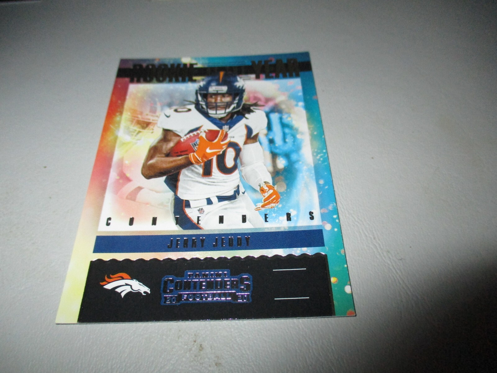 Jerry Jeudy 2020 Panini Contenders Rookie of the Year RC #RY-JJE