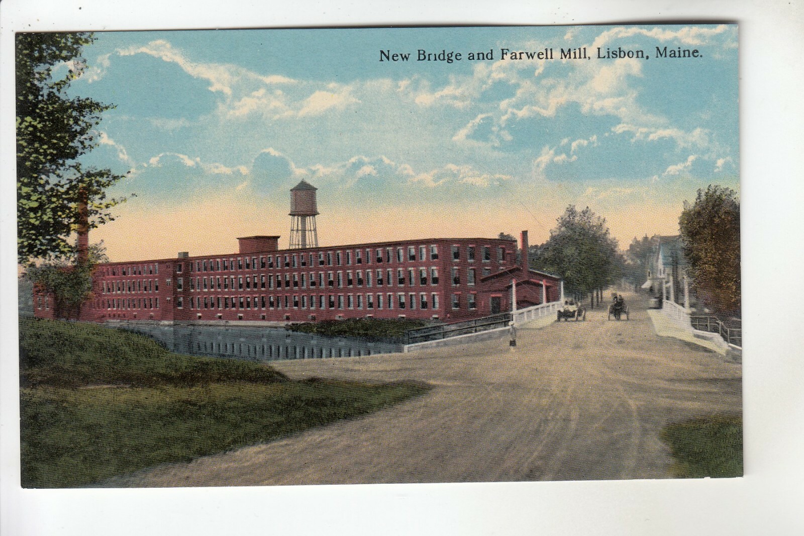 New Bridge & Farwell Mill Lisbon ME eBay