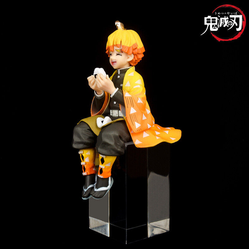 Demon Slayer: Kimetsu no Yaiba Agatsuma Zenitsu Eat Rice Balls PVC Figure