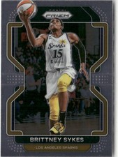 2022-23 Panini Prizm WNBA Brittney Sykes Los Angeles Sparks #151