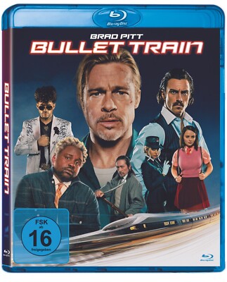 Bullet Train (2022)[Blu-ray/Neu/OVP] Brad Pitt, Aaron Taylor-Johnson, Joey King,