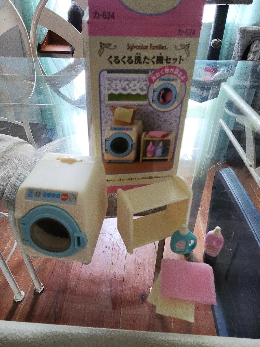 Calico critters Sylvanian families Laundry Washing Machine Accessories