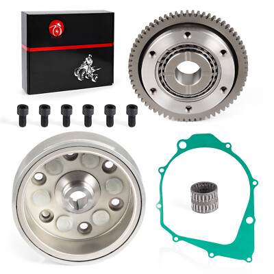 Starter One Way Clutch W/ Flywheel rotor for Yamaha Warrior 350 1990-2001 YFM350