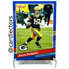 2021 Panini Donruss Football AARON RODGERS 1991 Retro Throwback #91-10 PACKERS