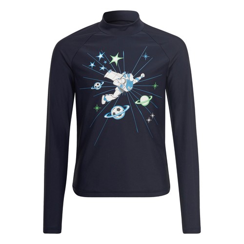 Adidas X Disney Youth Boys Buzz Lightyear Long Sleeve Rash Guard - Picture 6 of 9