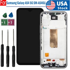 For Samsung Galaxy A54 5G A546U A546B LCD Display Touch Screen Digitizer w/Frame