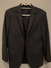 J. Crew Loro Piana Solid Grey Ludlow Suit Jacket 36 425