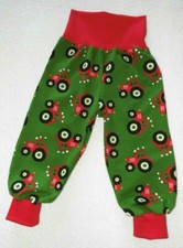 Bloomers   waxed pants   pants   fir green-red   tractors   handmade