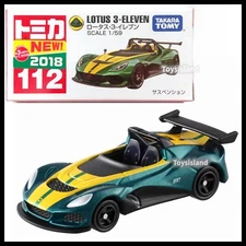 TOMICA 112 Lotus 3-ELEVEN 1/59 TOMY 2018 MAR NEW DIECAST CAR GREEN