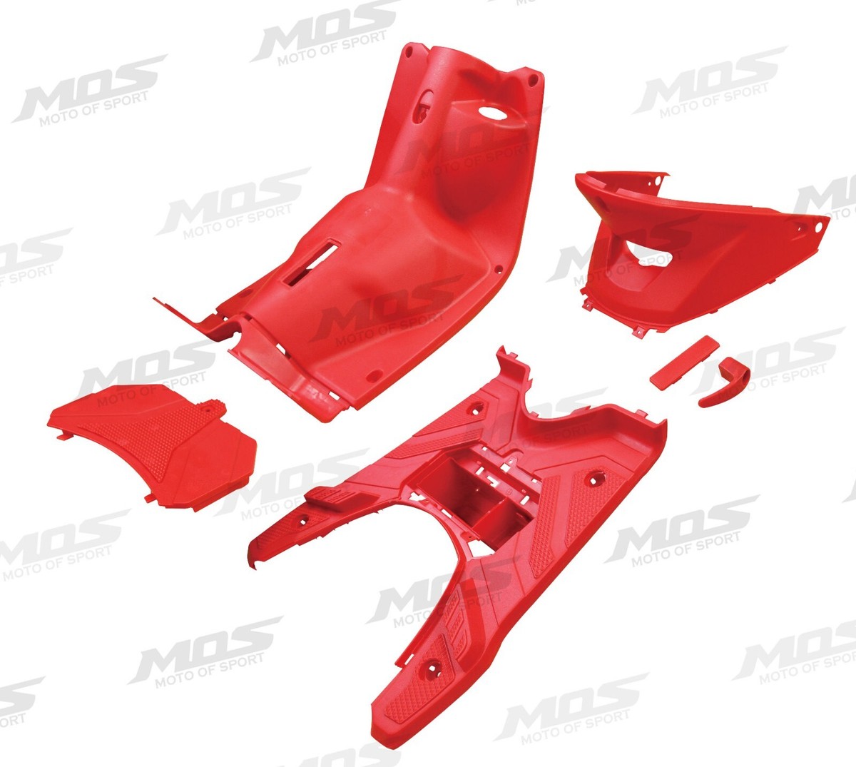 MOS Plastic Fairing and Bodywork Sets for Yamaha Zuma 125 2009