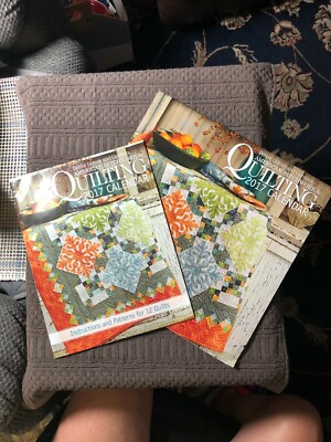 American Patchwork & Quilting 2017 Calendar With Patterns for 12 Quilts