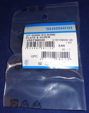 Shimano Sora ST-R3000 Name Plate & Fixing Screw Left, Right or Pair