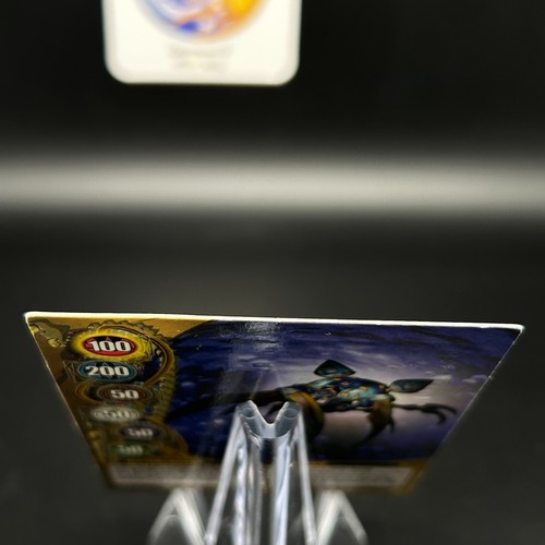 Bakugan WATERLOGGED Metal Gate Card GOLD 2011 BA1310-GA-SM-GBL 13/48g IMPRINTED - Picture 7 of 8