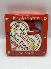 Christmas Ornament For Grandma Kids Art Kristmas