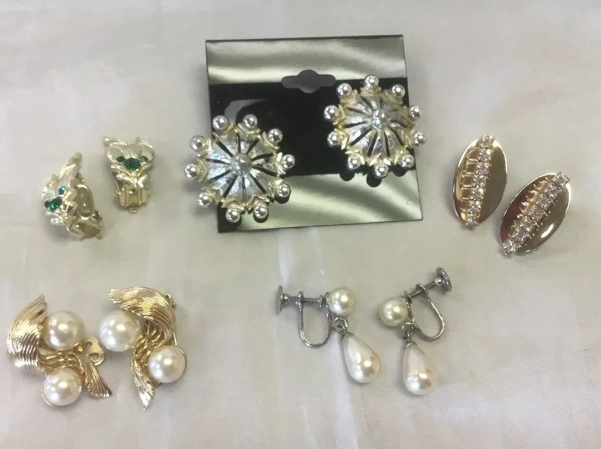 Costume earrings ebay sale