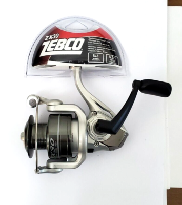 New ZEBCO 5.3:1 ZX30 SPINNING REEL | eBay
