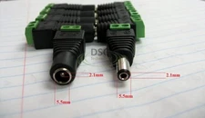 10X Male & Female DC Power Jack Adapter Connector Plug (5 PAIRS)