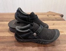 JBU by Jambu Shoes Womens 8 M Blakely Encore Slip On Gray Wool Casual Comfort