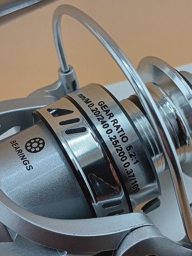 BILLINGS YL 4000 SILVER DRAGON SPINNING REEL, SMOOTH & BUILT TO LAST - 第 6/11 張圖片