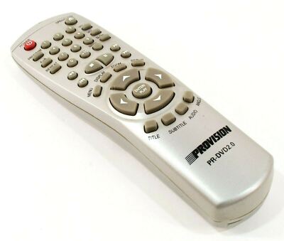 Provision PR-DVD2.0 Original Fernbedienung   DVD-Player Fernbedienung