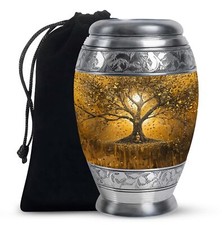 Tree Of Life Urns For Human Ashes, Cremation Urns Large Adult, 10 Inch