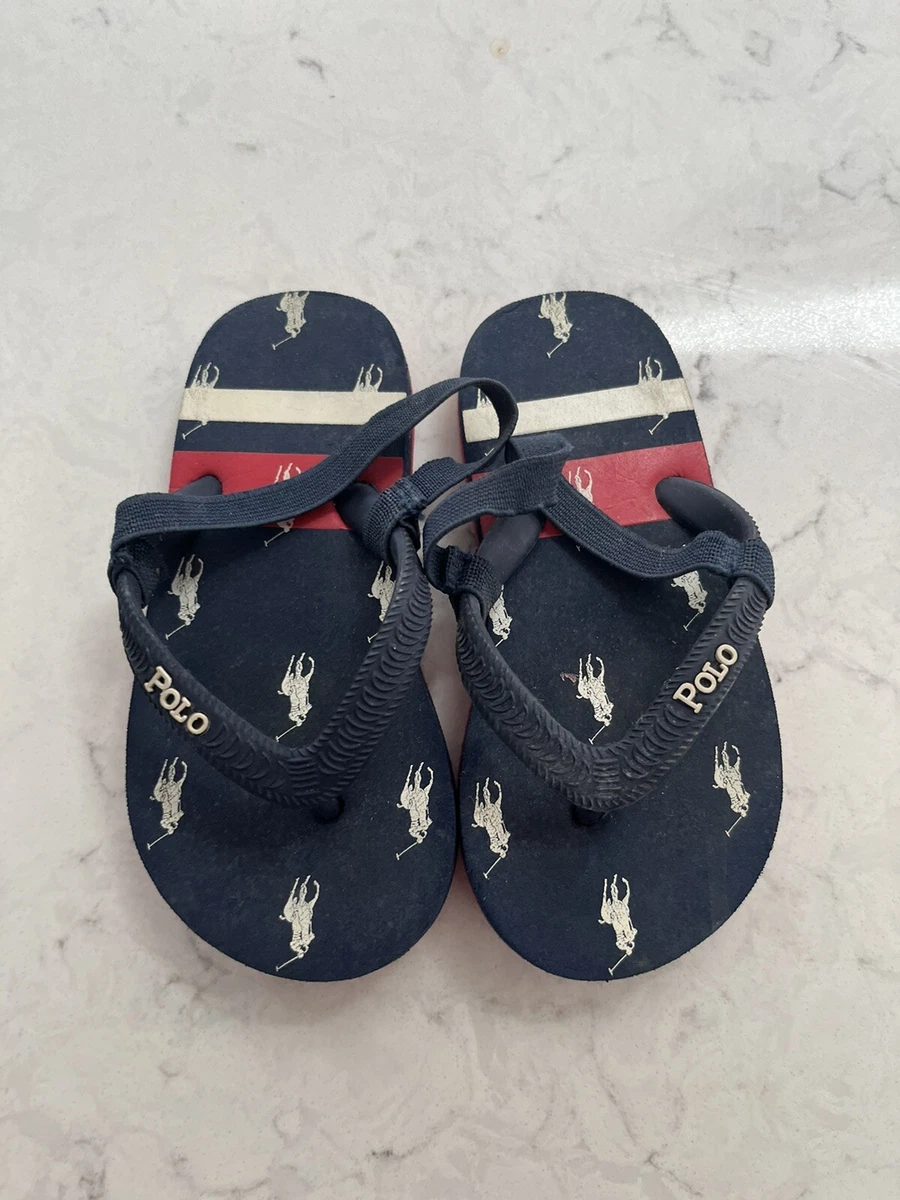 Polo Ralph Lauren kids sandals size 7 toddler eeuc