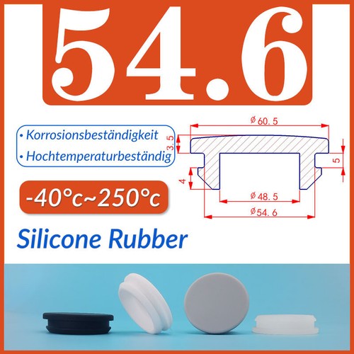 2.5mm-60.6mm Silicone Rubber Grommet Plug Bungs Cable Wiring Protect Bushes - Picture 60 of 63
