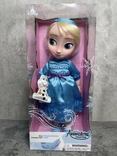 Disney Animators' Collection ELSA 16" DOLL Disney Store NOS New FREE SHIPPING