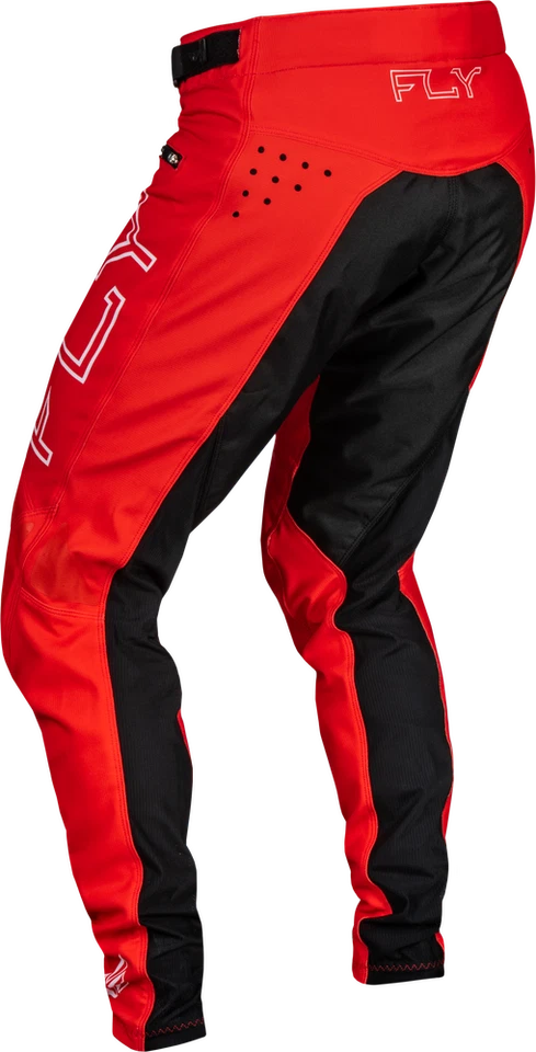 Nuevo '24 Fly Racing Rayce Bicicleta Bicicleta BMX MTB Pantalones Rojo Negro Foto 3 de 4